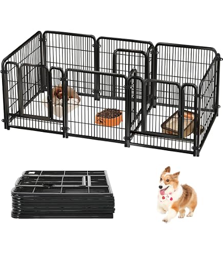 Amazon | Areden ペットサークル ペットフェンス 犬 サークルケージ