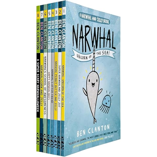 A Waffle Lot of Narwhal and Jelly 1-5 : Clanton, Ben: Amazon.sg: Books