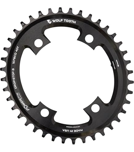 Amazon | ウルフトゥース(Wolf Tooth) Elliptical 107 BCD Chainring