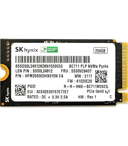 Amazon | OemGenuine OEM ユニオンメモリ 256GB M.2 PCI-e NVME SSD