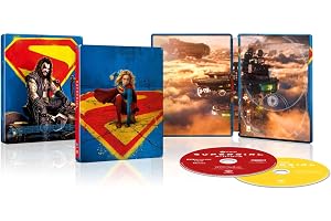 【Amazon.co.jp限定】スーパーガール　スチールブック仕様　４Ｋ ＵＨＤ ＋ ブルーレイ セット(ビジュアルシート3枚セット付き) [Blu-ray]