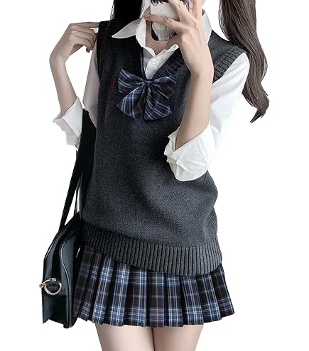 Amazon.co.jp: [COSSA] コスプレ 制服 ブレザー jk 女子高校生