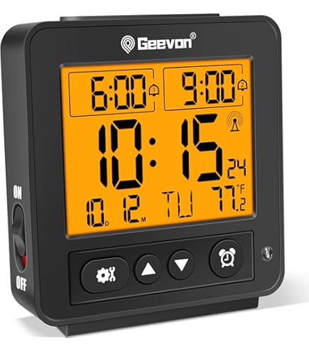 Amazon.co.jp: Geevon アトミックトラベル目覚まし時計 自動/8sバック