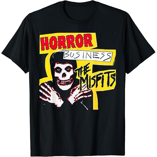Amazon | Misfits – Misfit Skull Logo Tシャツ | Tシャツ・カットソー