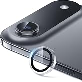 NIMASO カメラフィルム iPhone Air 用 カメラ保護 ARコーティング クリア 2セット(2枚入り) | アクリルリング+9H強化ガラス 貼りやすい ガイド枠付き カメラカバー 耐衝撃 高透過率 黒縁取り 露出オーバー防止 キズ防止 レ