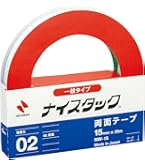 Amazon | ニチバン 両面テープ ナイスタック (強力) 10mm×18m NW-K10