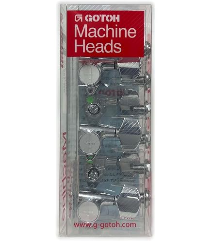 Amazon.co.jp: GOTOH ギターペグ ロトマチックタイプ マグナムロック