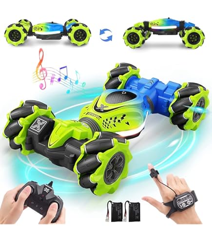 Amazon.co.jp: Jovow 1:12 RC スタントカー 2.4GHz 4WD リモート