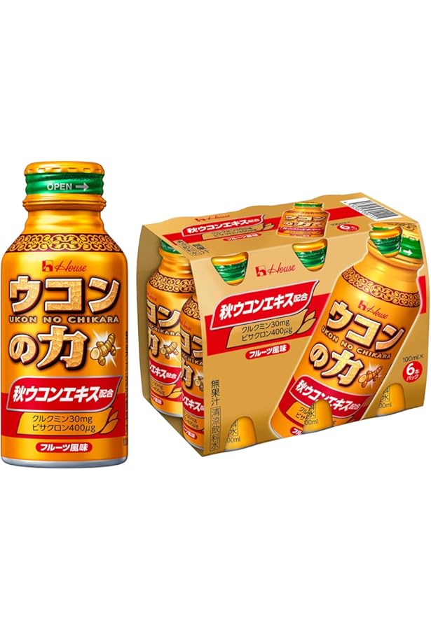 Amazon | ウコンの力 スーパー 120ml×6本 | ウコンの力 | ウコン