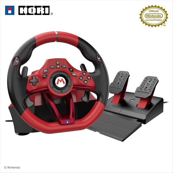 Amazon.co.jp: 【任天堂ライセンス商品】レーシングホイール APEX for 
