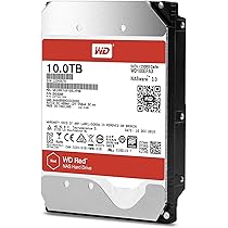 内蔵型ハードディスクドライブ 10TB HDD Amazon | Western Digital HDD 10TB WD Red NAS RAID 3.5インチ