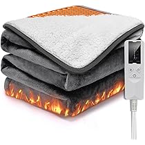 Amazon.co.jp : 電気毛布 掛け 敷き 【55℃自動ダニ駆除&睡眠モード