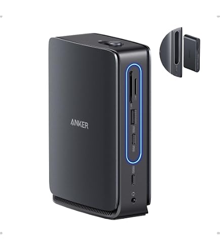 Anker 675 USB-C Docking Station (12-in-1, Monitor Stand, Wireless