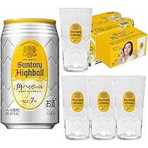 Amazon.co.jp: 【タンブラー4個付き】 角ハイボール 350ml 24本