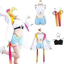 Amazon.co.jp: [QINGCHENG]星川サラ コスプレ衣装 ほしかわさら 衣装