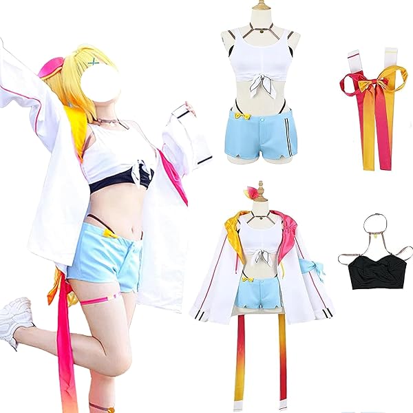Amazon.co.jp: バーチャル 星川サラ コスプレ衣装 コスチューム変装