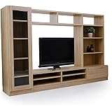 LOWYA ロウヤ TVボード 壁面 テレビ台 テレビボード 壁面ユニット 幅220cm オーク