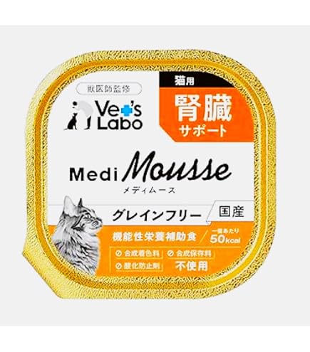 Amazon.co.jp: メディムース 猫用 腎臓サポート 95g×24個 : ペット用品