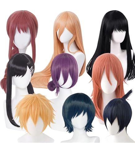 Amazon.co.jp: DIROLVON チェンソーマン コスプレウィッグ 東山 コベニ