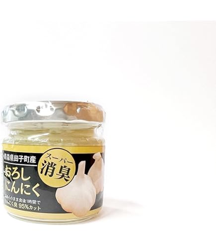 Amazon.co.jp: 青森県田子町産 スーパー消臭おろしにんにく 70g×6
