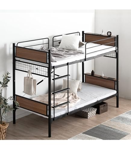 Amazon｜低反発折りたたみﾍﾞｯﾄﾞﾌﾘｰﾛｯｸ42段 高床｜ベッドフレーム