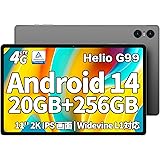 Android 14 タブレット 11インチ TECLAST T50Pro タブレット Helio G99 8コアCPU 2.2Ghz 、20GB+256GB+1TB拡張、2000*1200 2K IPS画面、Widevine L1対応 タブレット 