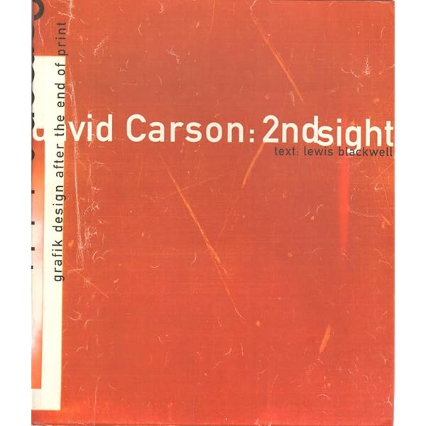 Amazon | The End of Print: The Graphic Design of David