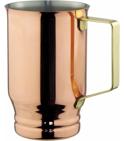 超美品 コメダ珈琲　金のアイスコーヒー　銅ジョッキ ２個セット Amazon.co.jp: 【限定品】コメダ珈琲 金のアイスコーヒー ジョッキ (2
