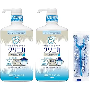 【829円】クリニカ デンタルリンス すっきりタイプ 900ml×2個