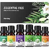 アロマオイル 精油 エッセンシャルオイル 10ml*6本セット ギフトセット 真正ラベンダー/オレンジスイート/レモングラス/ミント/ティートゥリー/ユーカリ お試しセット