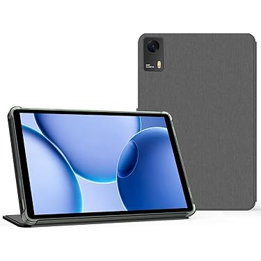 P8ST タブレット スタンドカバー付き グレー タブレットカバー(ルナグレー)PC-AC-AD053C | パソコン・周辺機器 通販