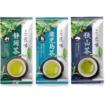 Amazon.co.jp: お茶 緑茶 茶葉 日本茶 飲み比べ 3袋セット (産地の匠味
