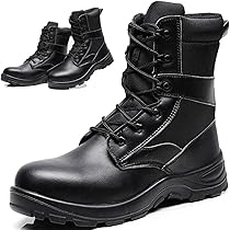 Amazon | [TheYou] 安全靴 ハイカット 作業靴 爪先保護 鉄ソール