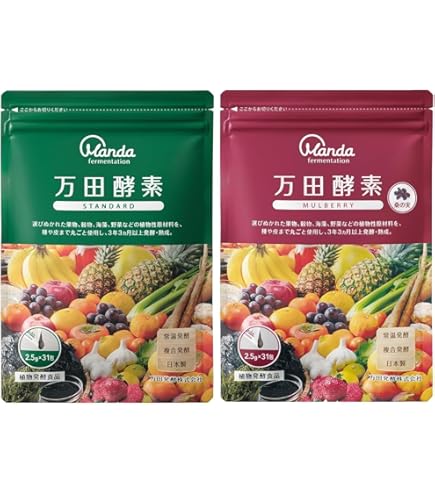 Amazon | 万田酵素 MULBERRY マルベリー 分包タイプ (2.5g×31包)×6個