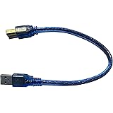ゲームバンクウェブドットコム,SFC/GBA/MD/FC/N64/PCE/NGP/GG/WSC/MSXダンパー用 USBプリンターケーブル(Type B) ケーブル長 30cm [430549-01]
