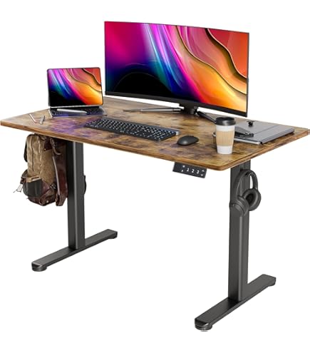 ErGear 電動昇降式スタンディングデスク 幅120cm 耐荷重80kg