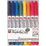 寺西化学 マジックインキ 油性ペン マジェスタースリム 8色 MMJ70C-8