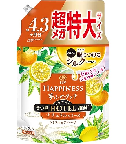 Amazon | レノア ハピネス 夢ふわタッチ シトラス＆ヴァーベナ