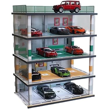 nagareb0sh151・4層式ディスプレーBOX /ネオジオラマ 1/64展示10台可能
