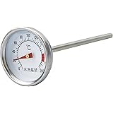 キャプテンスタッグ バーベキュー BBQ用 燻製器 スモーカー用温度計 スモーク対応M-9499