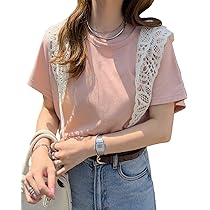 Amazon | [AOY] 【2025真夏×細見え！】tシャツ レディース 半袖tシャツ