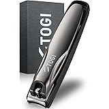 爪切り 至極の鋭い切れ味 高級【軽い力でスパッと切れる】つめきり ギフト TOGI ブラック