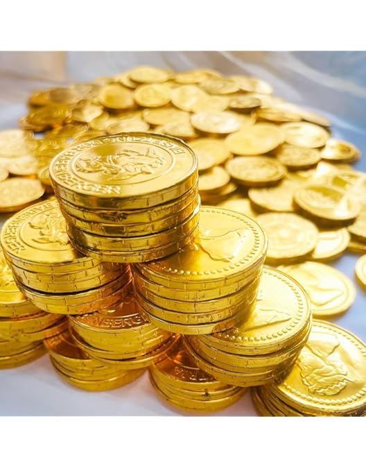 Amazon | やおきん 怪盗ゴールドチョコ 100個(530g) | やおきん