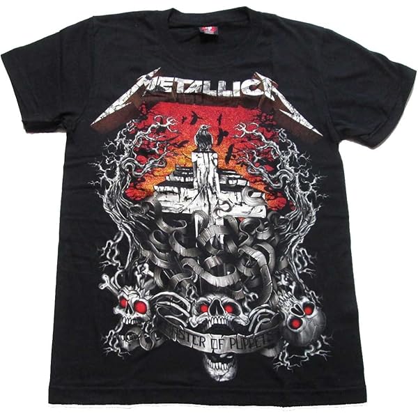 Amazon.co.jp: [THESD] ロック Tシャツ メンズ メタリカ