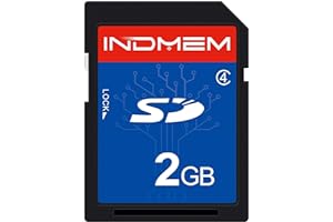 INDMEM SDカード 2GB Class4 SLC メモリカード カメラカード フラッシュメモリカード (2GB)