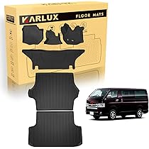 ハイエース 200系 ナロー 標準 くるマット 未使用 Amazon | KARLUX トヨタ ハイエース200系標準ナロー車用 3D フロア