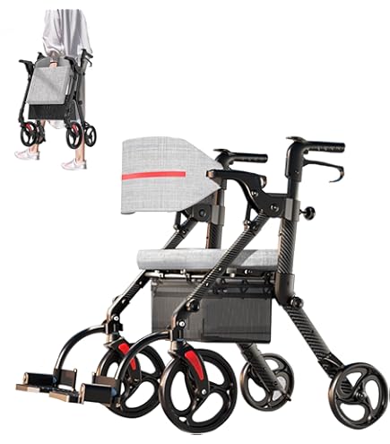 Amazon | シルバーカー 歩行器 手押し車 ショッピングカート 高さ調節