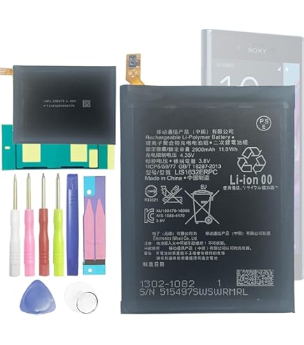 Amazon | MUKUZI バッテリー Xperia 5 docomo SO-01M au SOV41 J9260