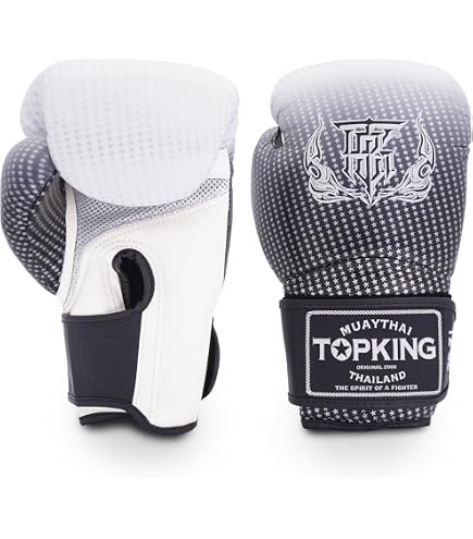 Amazon | Top King Glove スーパーシングルトーン、ブラック、8オンス