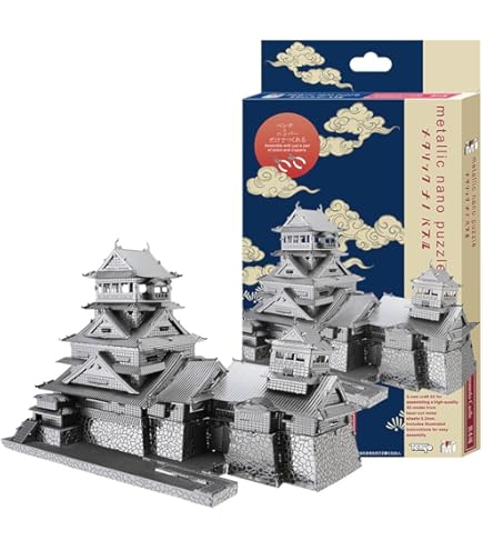 Amazon.co.jp: テンヨー(Tenyo) メタリックナノパズル 名城